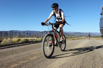 Three days of pedalling for two bikes